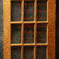 2 available 30x76" Antique Vintage Old Salvaged Reclaimed Wood Wooden Exterior French Door 15 Wavy Glass Lites Panes