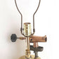 Antique Old Reclaimed Salvaged Decorative Upcycled Welding Blow Torch Electric Lamp Polished Brass