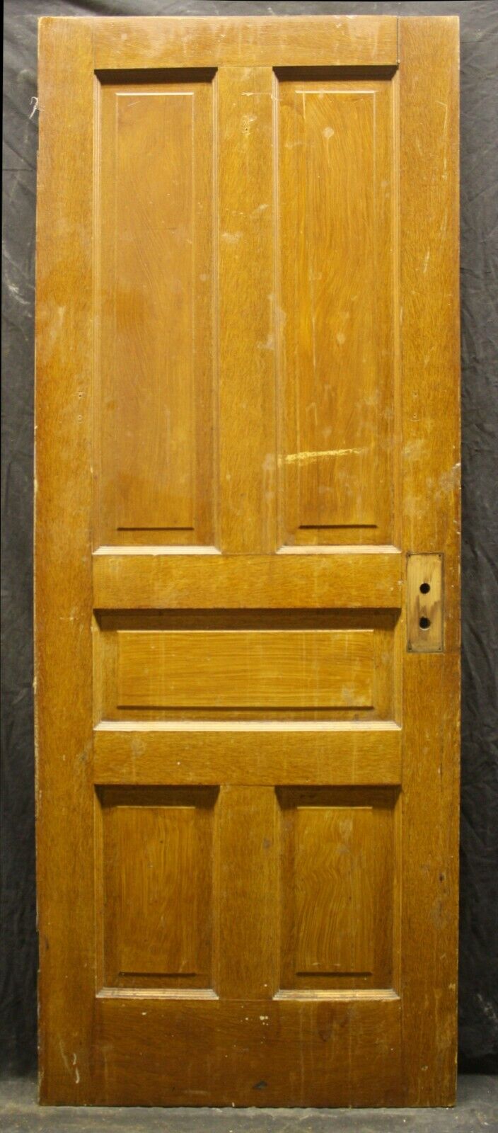 3 available 30"x79" Antique Vintage Old Reclaimed Salvaged SOLID Wood Wooden Interior Doors 5 Panel