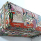 Chinese Box Lidded Glazed Ceramic Porcelain Gilt Desk Geisha Floral Butterflies