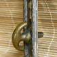 4 available Antique Vintage Old Reclaimed Salvaged Bronze Brass Door Thumb Turn Knob Doorknob Lock Key Latch