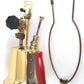 Antique Old Reclaimed Salvaged Decorative Upcycled Welding Blow Torch Electric Lamp Polished Brass
