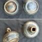2 available Antique Vintage Old Reclaimed Salvaged Brass Steel Interior Door Lockset Knob Plate Lock