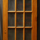 64"x88"x1.75" Pair Antique Old Reclaimed Salvaged Vintage French Double Wood Interior Doors Glass