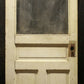 31.5"x80"x1.75" Antique Vintage Old Reclaimed Salvaged Wood Wooden Entry Exterior Door Window Wavy Glass