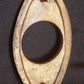 1.75"x3.5" Vintage NOS Antique SOLID Bronze Door Cylinder Mortise Key Hole Plate