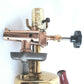 Antique Old Reclaimed Salvaged Decorative Upcycled Welding Blow Torch Electric Lamp Polished Brass