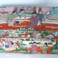 Chinese Box Lidded Glazed Ceramic Porcelain Gilt Desk Geisha Floral Butterflies