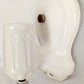 Antique Old Reclaimed Salvaged Ceramic Bathroom Wall Mount Sconce Collectible Retro Lighting - Germany