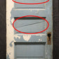 25.5"x76" Antique Vintage Old Reclaimed Salvaged Wood Wooden Interior Closet Pantry Door 5 Panels