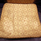 Antique Vintage Old Victorian Carved SOLID Wood Wooden Side Dining Accent Parlor Chair Fabric Seat