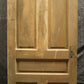 30"x77" Antique Vintage Old Reclaimed Salvaged Victorian Interior SOLID Wood Wooden Door 5 Panels