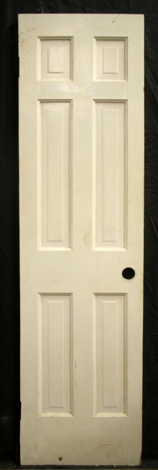 19.5"x80" Antique Solid Old Salvaged Reclaimed Wood Wooden Pantry Closet Interior Door 6 Panels