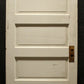 31"x79" Antique Vintage Old Reclaimed Salvaged Interior SOLID Wood Wooden Door Raised Panel