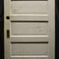 32"x78.5" Antique Vintage Old Reclaimed Salvaged SOLID Wood Wooden Interior Doors 5 Stacked Panels
