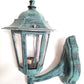 Wall Mount Fixture Lantern Cast Aluminum Clear Beveled Panels One Light 14”H