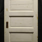27x78" Antique Vintage Old Reclaimed Salvaged Wood Wooden Interior Closet Pantry Door 5 Flat Panels