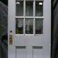 31.5"x80"x1.75" Antique Vintage Old Reclaimed Salvaged Exterior Wood Wooden Side Back Door Window Glass