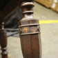 Antique Vintage Old Victorian Carved SOLID Wood Wooden Side Dining Accent Parlor Chair Fabric Seat