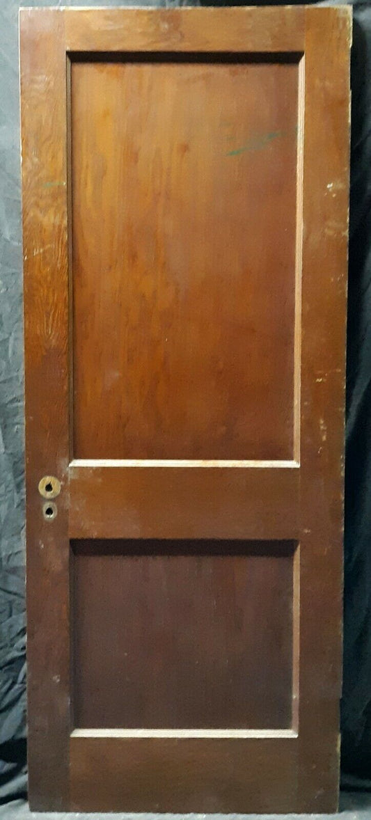 2 available 29.5"x77" Antique Vintage Old Reclaimed Salvaged Interior SOLID Wood Wooden Doors 2 Panels