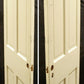 31"x79" Antique Vintage Old Reclaimed Salvaged Victorian Interior SOLID Wood Wooden Door 4 Stacked Panel