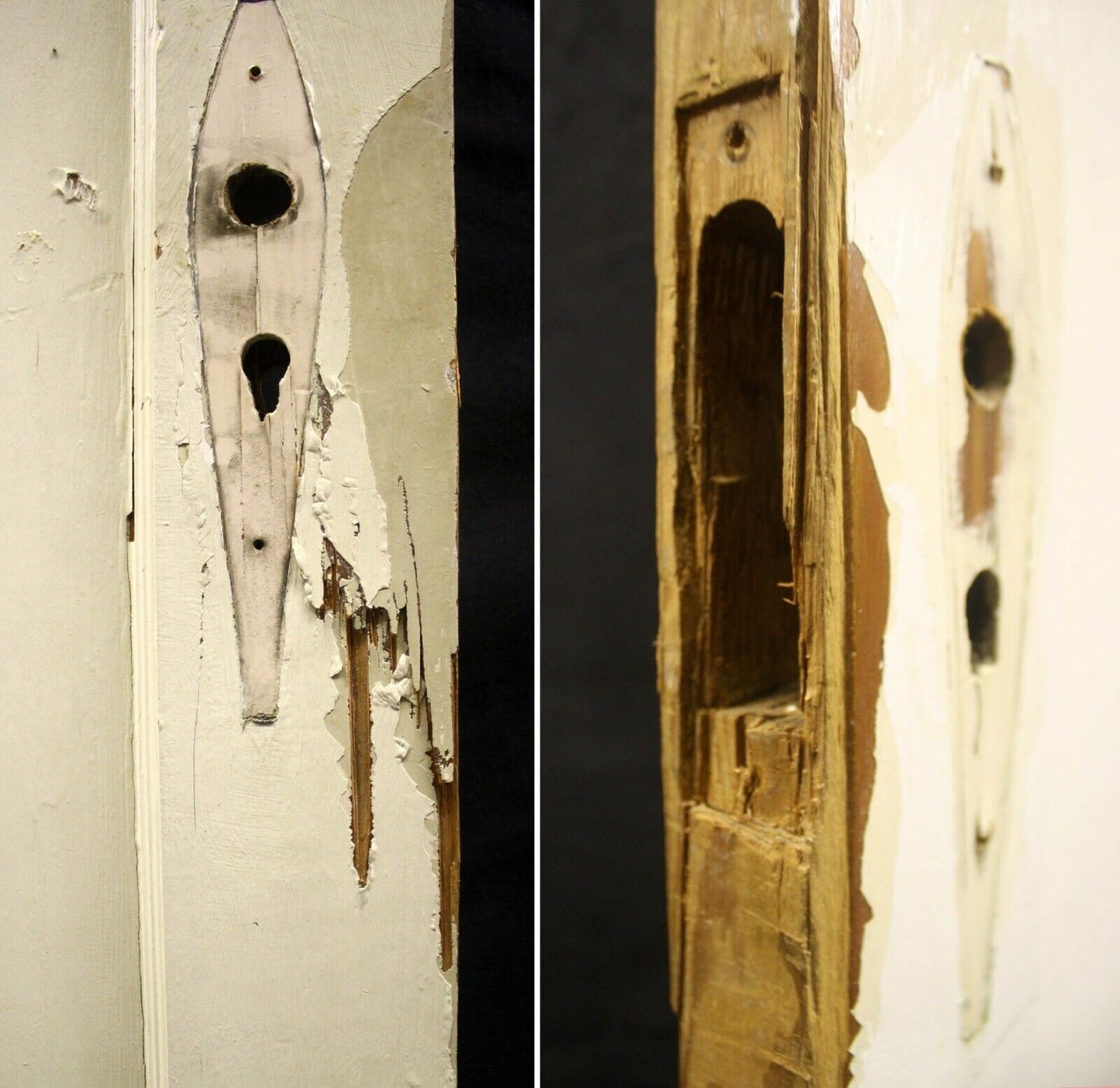 27"x75" Antique Vintage Old Reclaimed Salvaged SOLID Wooden Interior Pantry Closet Door Single Panel