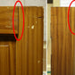 28"x74.5" Antique Vintage Old Reclaimed Salvaged Victorian SOLID Wood Wooden Interior Door 4 Panels