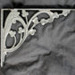 CLEANED Antique Vintage Old Reclaimed Salvaged Cast Iron Ornate Victorian Shelf Bracket Support