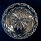 Kosta Boda Art Deco Lead Crystal Heavy Vase Contemporary Art Glass Globe Faceted Panels Cut Crystal Sphere Shape Elegant Glassware