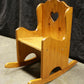 Antique Vintage Old Reclaimed Salvaged SOLID Wood Wooden Child Children's Kids Rocking Chair Rocker