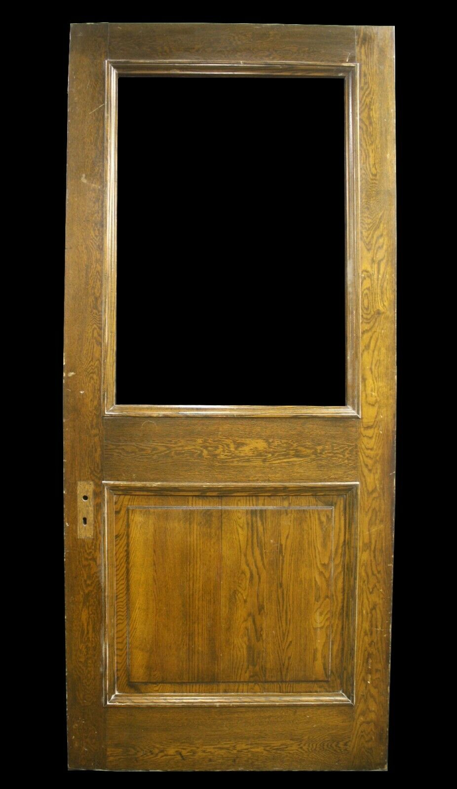 42"x95"x1.75" Antique Vintage Old Reclaimed Salvaged SOLID Wood Wooden Entry Door Window NO Glass