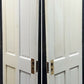 28.5"x77" Antique Vintage Old Reclaimed Salvaged Victorian SOLID Wood Wooden Interior Door 4 Panels