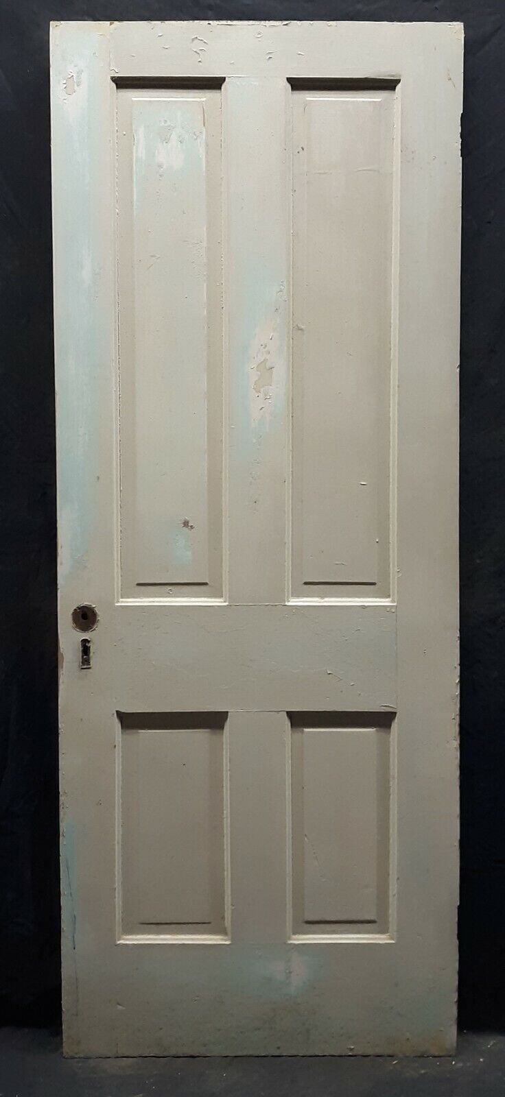 2 available 30"x77" Antique Vintage Old Salvaged Reclaimed Victorian Interior SOLID Wood Wooden Doors Panel