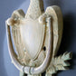 HUGE Vintage Antique Old Reclaimed Salvaged American Eagle SOLID Cast Brass Door Knocker Rapper