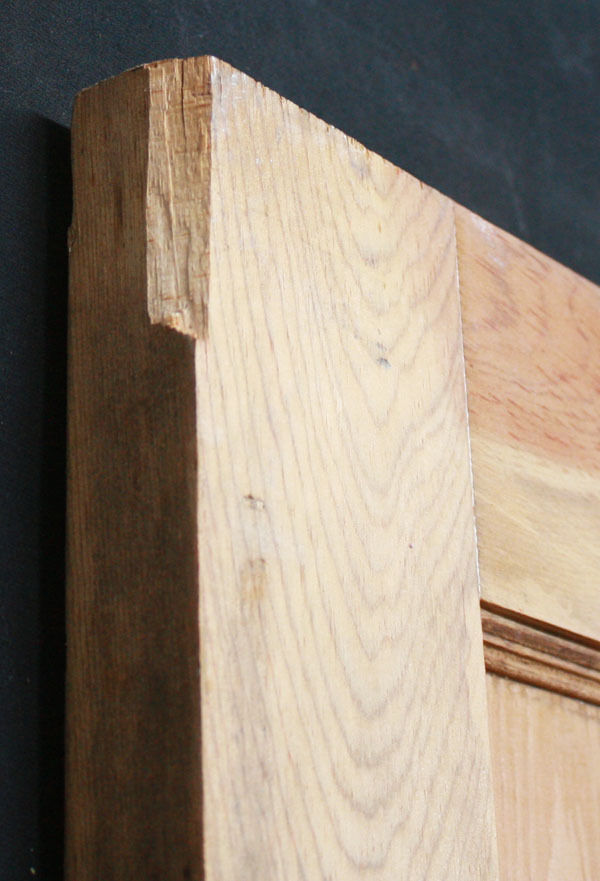 30"x75" Antique Vintage Old Reclaimed Salvaged Interior SOLID Wood Wooden Door Single Recessed Panel