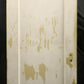 30"x79"x1.75" Antique Vintage Old Reclaimed Salvaged Solid Wooden Wood Interior Door Mirror
