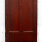 32"x90" Antique Vintage Old Salvaged Reclaimed Victorian Wood Wooden Interior Door Flat Recessed 2 Panels