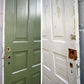 2 available 34"x82" Antique Vintage Old Reclaimed Salvaged Victorian SOLID Wood Wooden Interior Door 6 Panel
