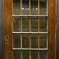 36.5"x85.5" Antique Vintage Old Reclaimed Salvaged Wooden Storm Screen Exterior Door Window Wavy Glass