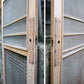 4 available 48"x83" Antique Vintage Old Reclaimed Salvaged Wood Wooden Factory Barn Door Metal Screen