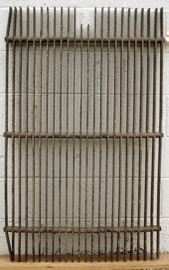 9 available 30"x48" Antique Vintage Old Reclaimed Salvaged Cast Iron Fence Panel Grille Industrial Factory