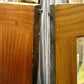 64"x88"x1.75" Pair Antique Old Reclaimed Salvaged Vintage French Double Wood Interior Doors Glass