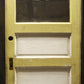 2 available 34"x82"x1.75" Antique Vintage Old Reclaimed Salvaged SOLID Wood Entry Doors Window Wavy Glass