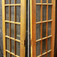 2 available 30x76" Antique Vintage Old Salvaged Reclaimed Wood Wooden Exterior French Door 15 Wavy Glass Lites Panes