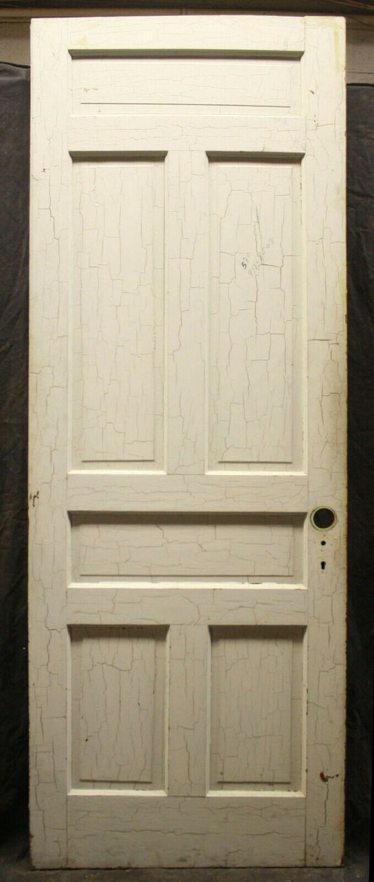 2 available 32"x89" Antique Vintage Old Salvaged Reclaimed Victorian Interior SOLID Wood Wooden Door 6 Six Panels