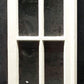 30"x92"x1.75" Pair Antique Vintage Old Reclaimed Salvaged French Double Wood Interior Doors Glass