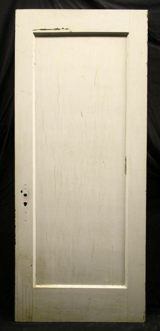 2 available 30x77 Antique Vintage Old Salvaged Reclaimed SOLID Wooden Interior Pantry Door Single Panel