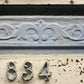 34"x90"x2" Antique Vintage Old Reclaimed Salvaged Wood Wooden Entry Exterior Door Window Beveled Glass
