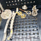 RESTORED! Antique Vintage Old Reclaimed Salvaged Hanging Ceiling Pendant Light Chandelier Lamp Fixture