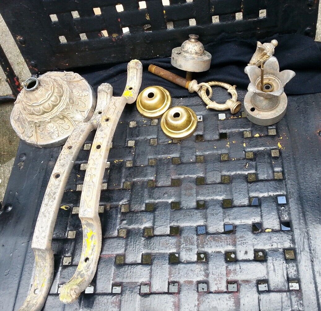 RESTORED! Antique Vintage Old Reclaimed Salvaged Hanging Ceiling Pendant Light Chandelier Lamp Fixture